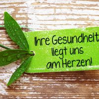 Ihre Gesundheit liegt uns am Herzen!